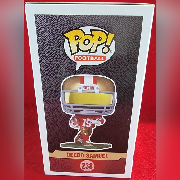 Deebo Samuel funko # 236 (nib) with pop protector - Picture 5 of 7